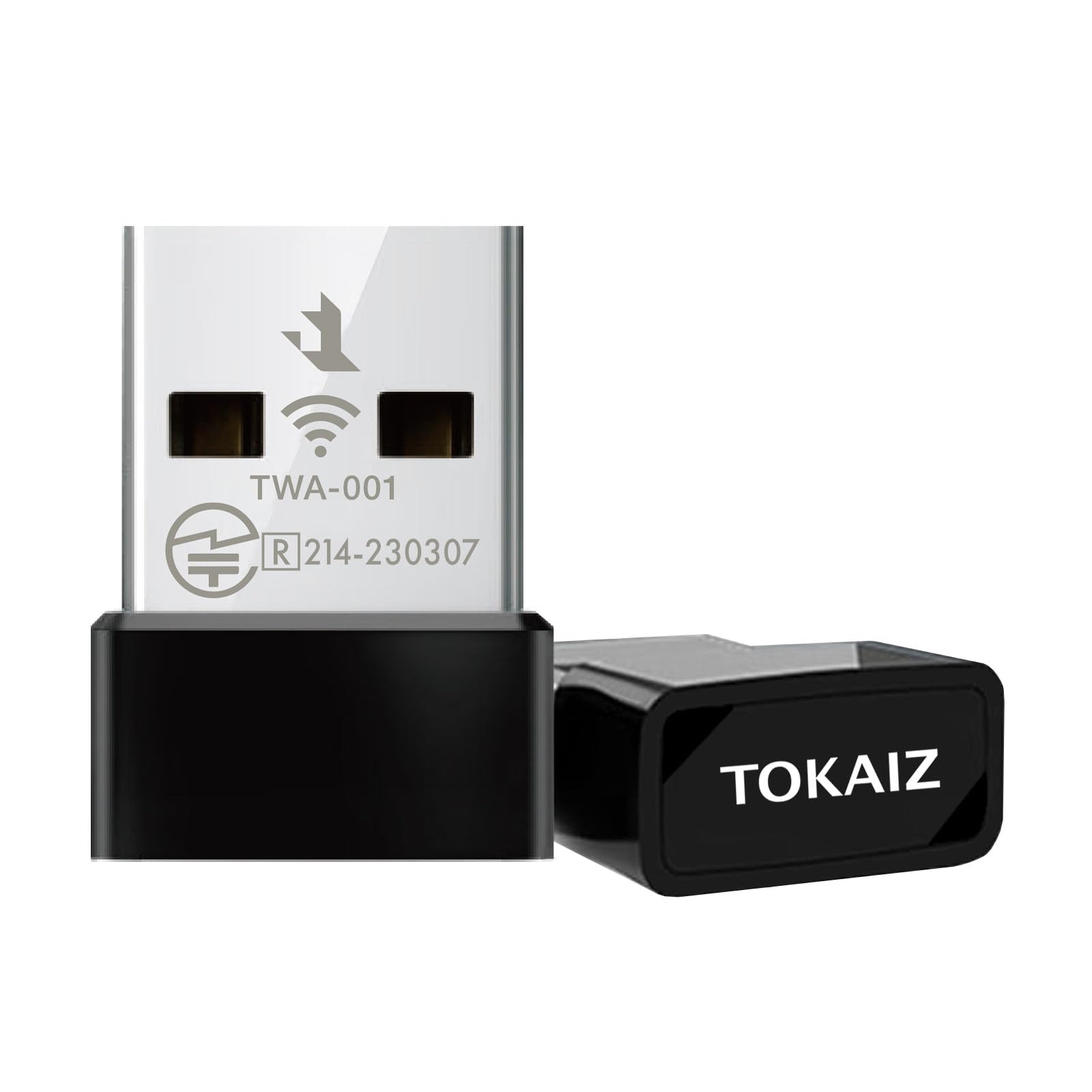 TOKAIZ 無線LAN WiFi 子機 Wi-Fi5 AC対応 無線LANアダプター AC600 2.4GHz 5GHz 433Mbps + 200Mbps 超小型 usb無線アダプター Windows/Mac OS 対応